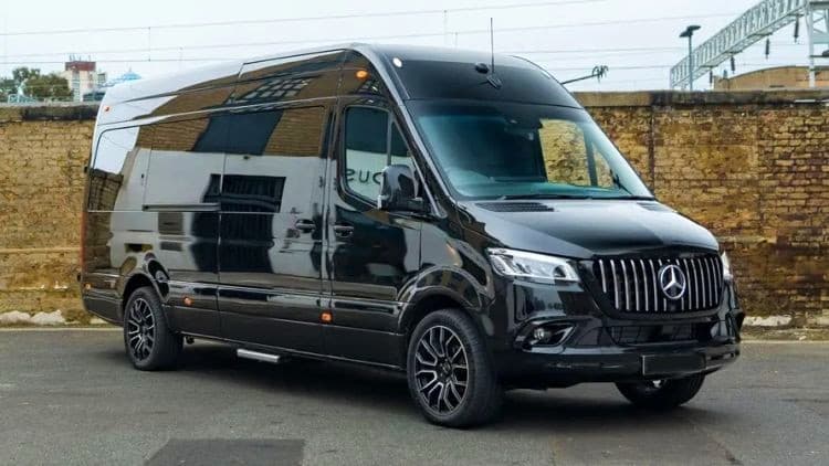 Mercedes Sprinter — Black Pearl Mykonos